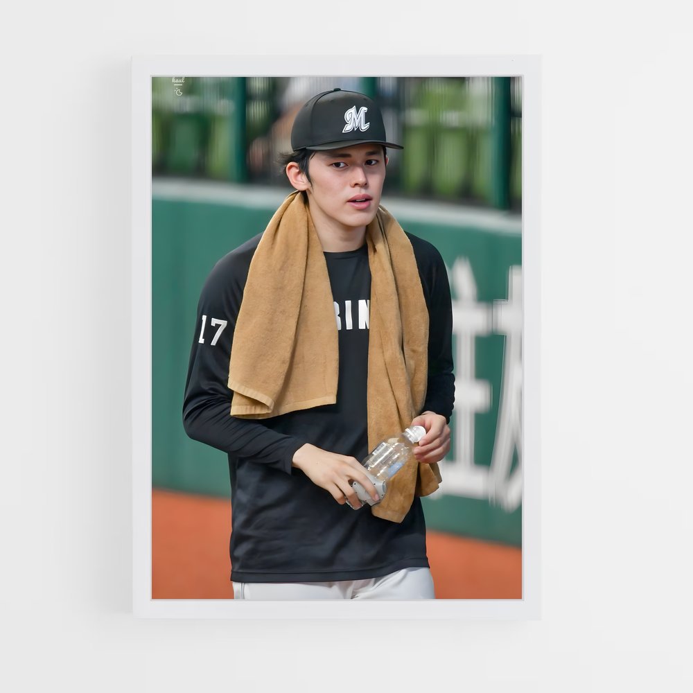 Poster Le Chapeau de Roki – affiche Baseball (vue 3)